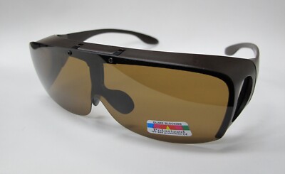 Polarized Fit Over Sunglasses Wear Cover Glasses Driving Fishing Golf MensWomen
