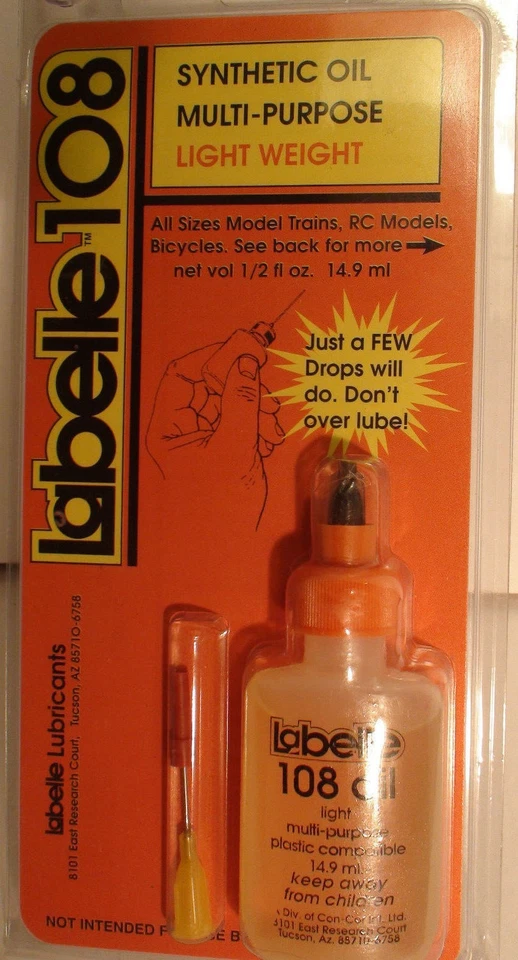 LaBelle Lubricant #108 -- Synthetic Oil Multi- Purpose - Light Weight - Image 2 of 3