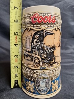 Vintage 1989 Adolph Coors Co 1910 Beer Truck Limited Edition Beer Stein Mug