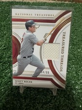 2024 Panini National Treasures Treasured Threads Scott Rolen Patch /99 TT-SR