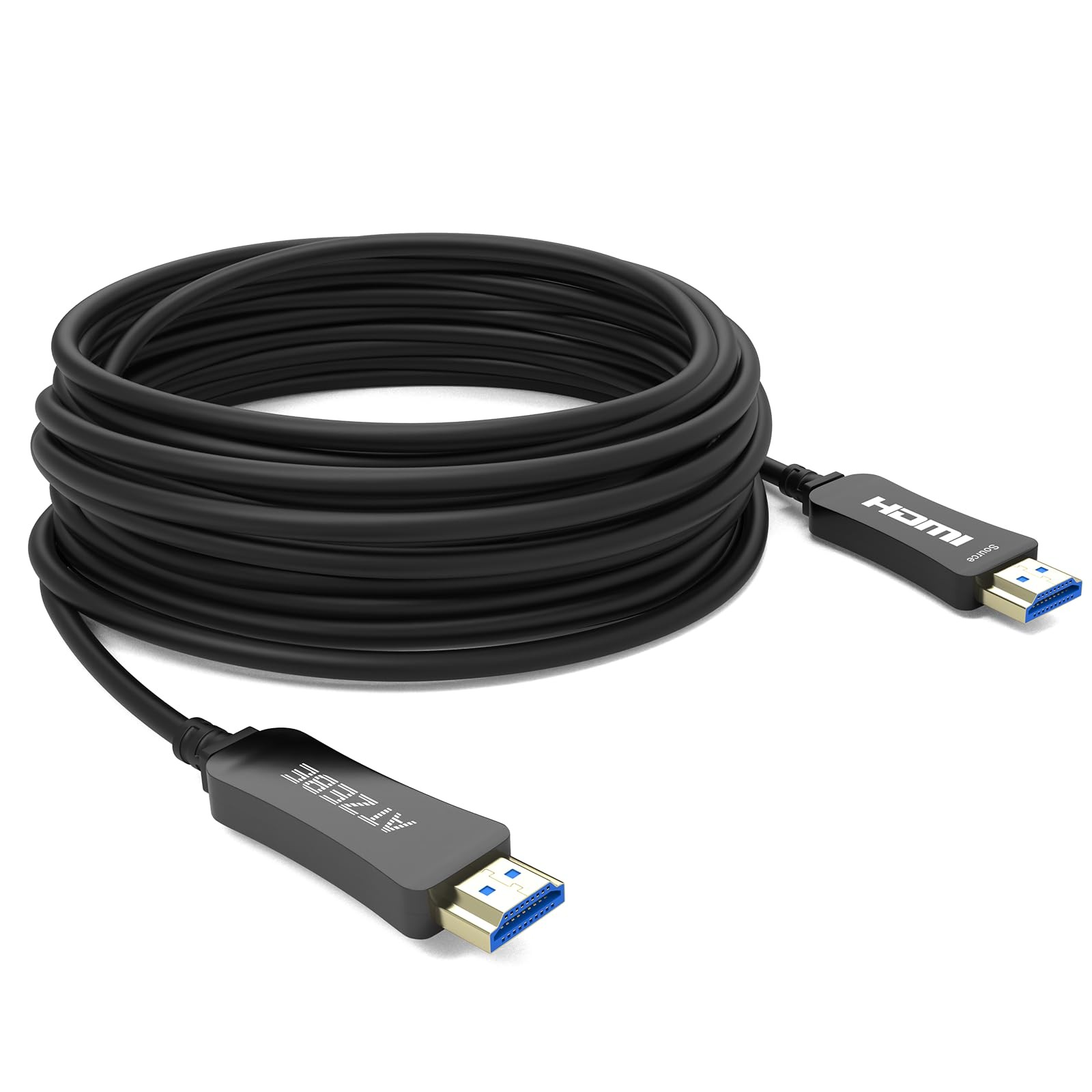 ATZEBE Fibre Optic HDMI Cable -15m, HDMI 2.0 Cable Support UHD 4K@60Hz HDR/High