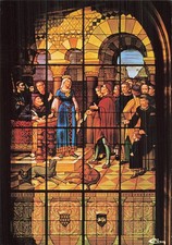 86 POITIERS VITRAIL DE L HOTEL DE VILLE