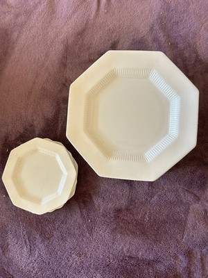 Set of Octagon Independence Ironstone Plates