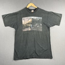 Vintage Bill Gunzelman Biker Vietnam Veteran Wall Shirt Adult L Made In USA