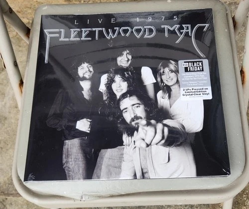 FLEETWOOD MAC Live 1975 2 LP CLEAR Vinyl, RSD BF 2025 NEW MINT SEALED