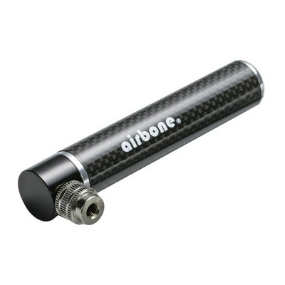 AIRBONE Fahrrad Minipumpe Luft Carbonlife ZT-706 AV 99mm Carbon Inkl. Halter