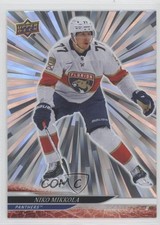 2024-25 Upper Deck Series 1 Outburst Silver Niko Mikkola #83 11fi