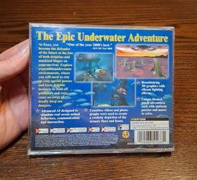 EMPTY Ecco the Dolphin Dreamcast Case/Manual Only NO DISC See Pics/Description