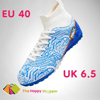 Boys Girls Football Boots Outdoor Sports Shoes Astro Turf School PE UK Size 6.5 - Image 1 of 4