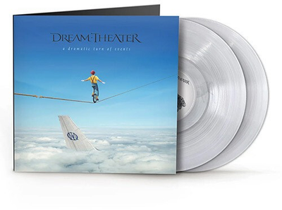 #ad Dream Theater A Dramatic Turn of Events New Vinyl LP Clear Vinyl Ltd Ed $39.92