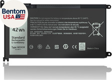 42Wh WDX0R Laptop Battery for Dell Inspiron 13 15 5368 5378 5379 7368 7378 5565