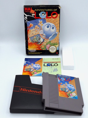Adventures of Lolo - Nintendo Entertainment System NES - CiB - PAL - Zustand Gut