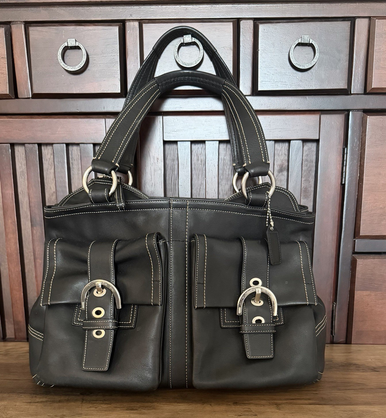 Vintage Coach XL SoHo Tote - Gem