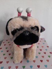 GUND Doug The Pug butterfly Soft Plush Toy Dog