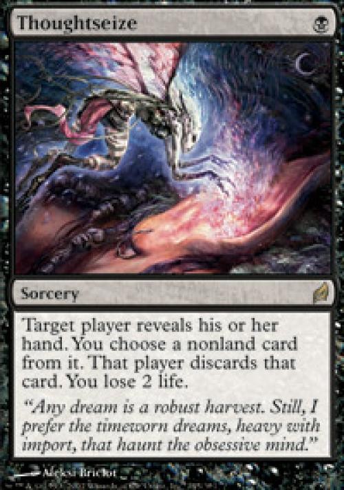 MTG English Thoughtseize NM Normal Lorwyn