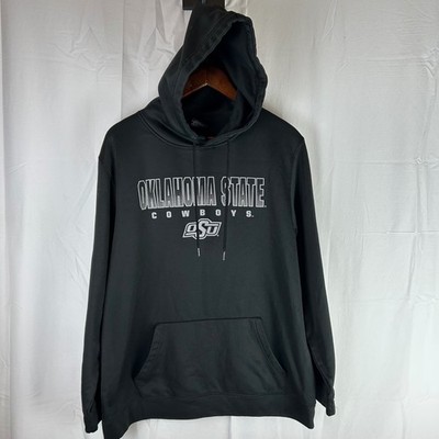 Colosseum Oklahoma State Cowboys Black Hoodie Sweatshirt Mens XL
