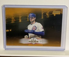Kyle Tucker | 2025 Topps Stadium Club #77 Gold /50 | Chicago Cubs