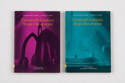 Vintage Twentieth-Century Stage Decoration Dover Fuerst Hume Paperback 2 Vol Set