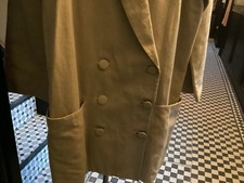 DROOPY & BROWNS VINTAGE 3/4 LINEN COTTON JACKET Size 14 Excellent Condition 