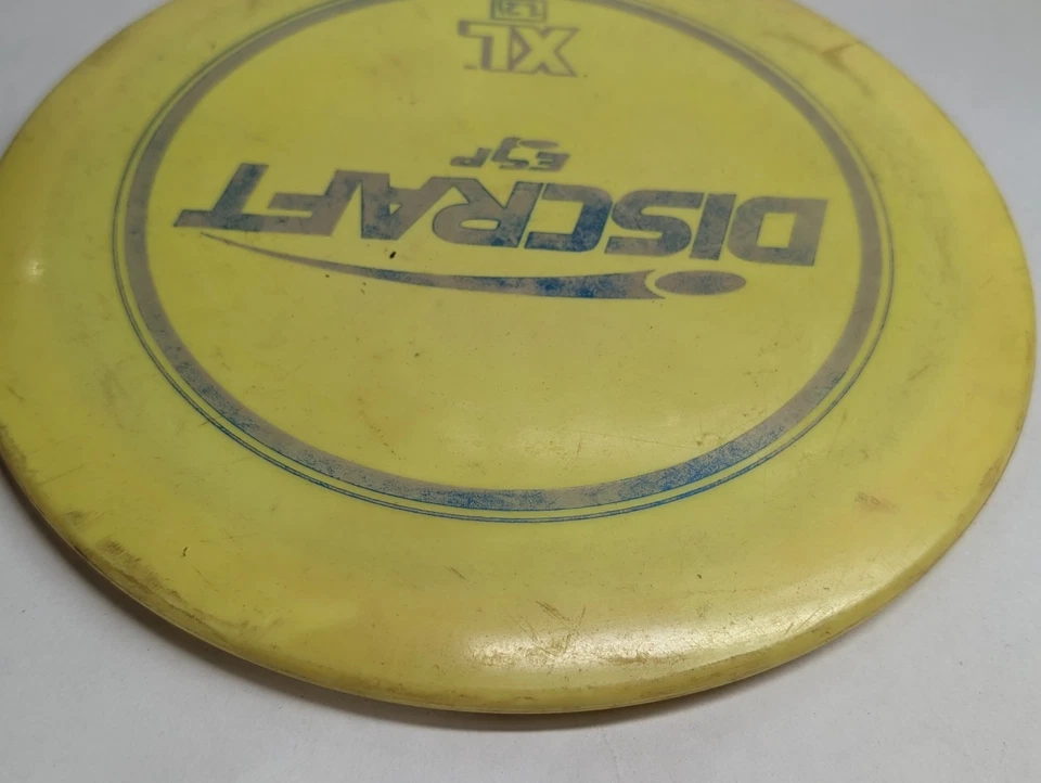 Discraft ESP XL Long Range Fairway Driver Disc Golf PFN Old Run 170g Yellow - Image 4 of 4