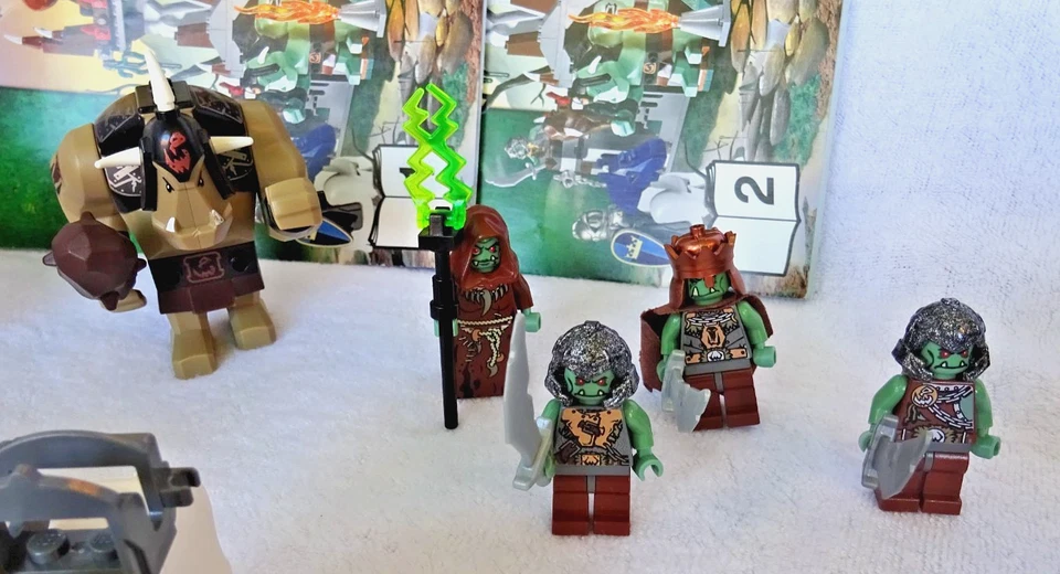 LEGO Castle: Bergfestung der Trolle (7097) | komplett, mit Anleitung - Bild 4 von 4