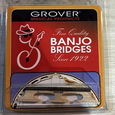 Grover Tune-Kraft  Compensated 5-string Banjo Bridge 1/2" Tall Model  76