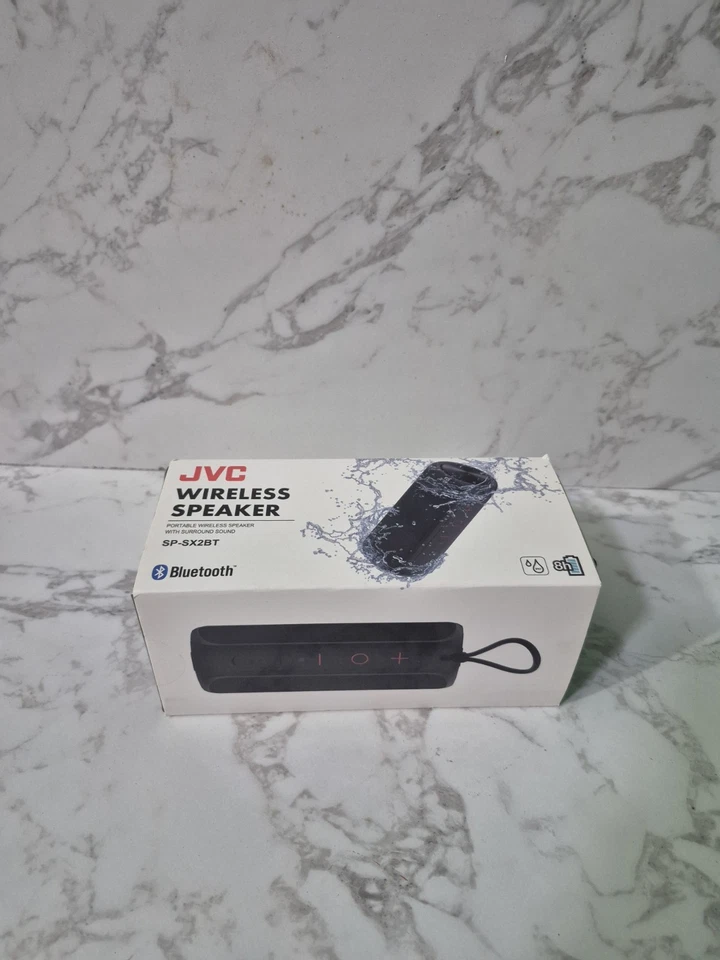 JVC Water Resistant Speaker SP-SX2BT Wireless Portable Bluetooth Surround Sound - Image 2 of 4