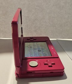 Nintendo 3DS Gloss Pink Japanese Console - Pok&eacute;mon Bank + Region Free + Extras