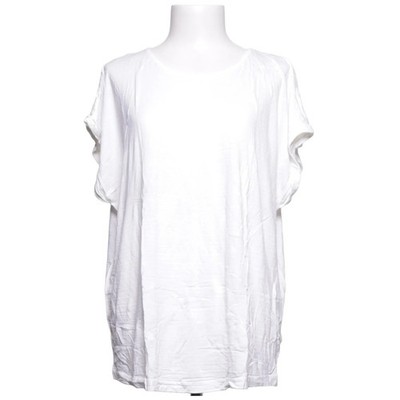 Flashlights, T-shirt, Größe: 48/50, Weiß, Baumwolle/Viskose, Einfarbig #X2g
