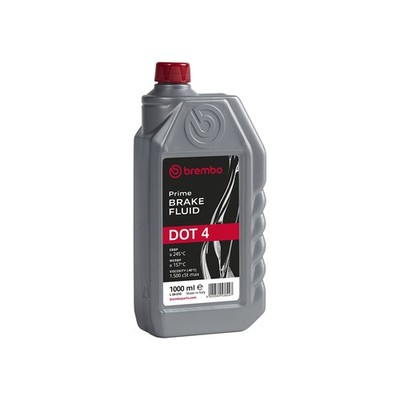 For Brembo L 04 010 Brake Fluid. DOT 4 1L BREMBO