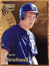 Darin Erstad 1996 Pinnacle Zenith Rookie Card #130 Angels MLB RC Free Shipping. rookie card picture
