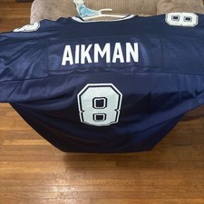 Vintage Puma Dallas Cowboys Troy Aikman #8 NFL Jersey