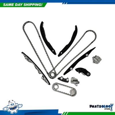 DNJ TK4321 Timing Chain Kit For 15-20 Ford Lincoln 2.7L-3.0L DOHC