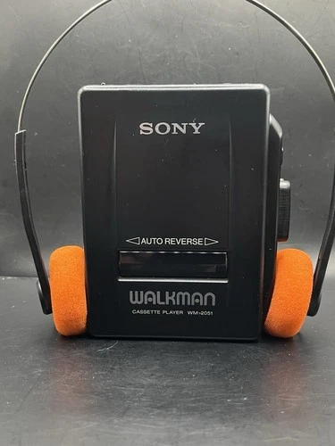 Retro Sony Walkman WM-2051 Serviced new Belts Works Tested
