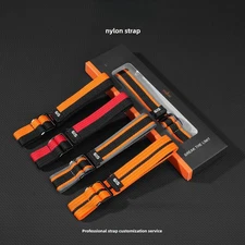 For Garmin Fenix8/7X/Forerunner 255 Nylon Watch Strap 22mm 26mm with Gift  Box