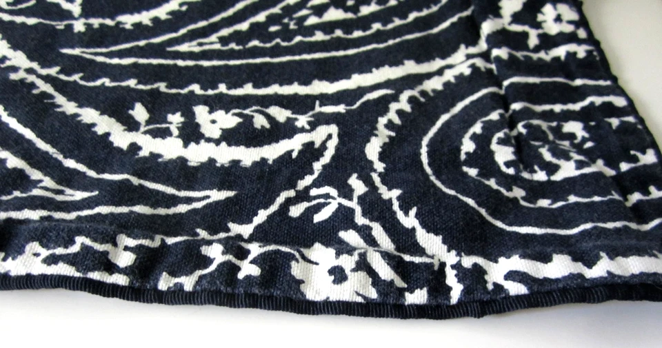 "CHAPS Home 2 Allistair Azul Paisley Tamaño EURO Almohada Fundas Cierre de Botón 28""" Foto 2 de 4