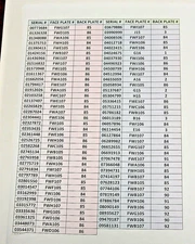 2013B Star Notes Printed Twice  *See UPDATED Inventory in Photos*