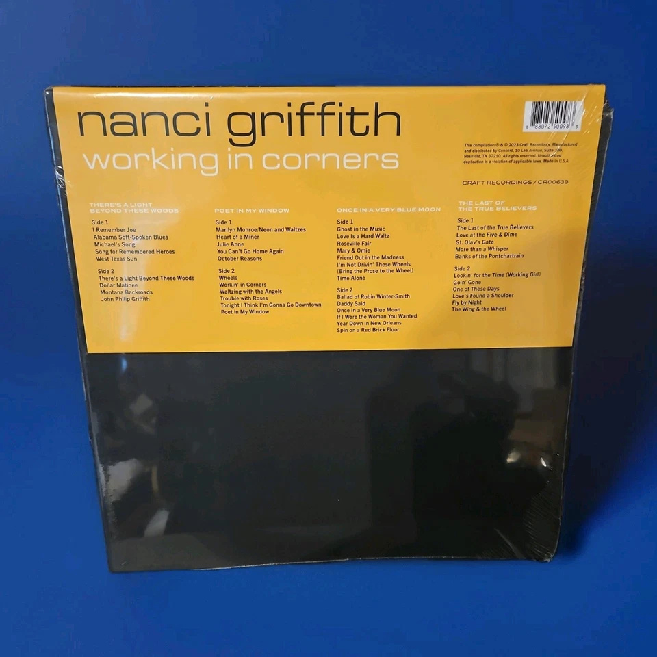 Working in Corners by Griffith, Nanci (Record, 2023) - Image 2 of 3