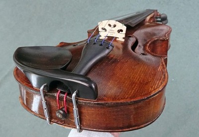 RESTORED ANTIQUE HOPF 4/4 GERMAN TRADE VIOLIN STRADIVARI COPY WITH 
