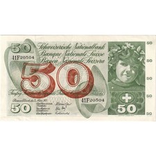[#376825] Switzerland, 50 Franken, 1973-03-07, AU