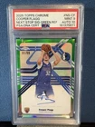 2025-26 Topps Chrome Next Stop Signatures Green Cooper Flagg /99 #NS-CF RC PSA 9