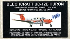 1/72 RVHP Models BEECH UC-12B HURON U.S. Navy Turboprop *MINT*