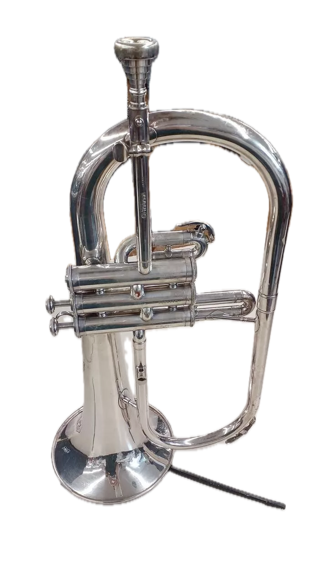 Yamaha YFH-731 Professional Flugelhorn Silver YFH731 Brass Horn
