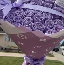 Papel Coreano/Double Sided Color Flower Wrapping Paper Waterproof 20 Sheets