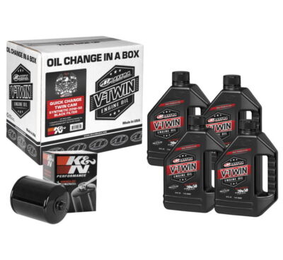 Maxima Quick Change Twin Cam Synthetic 20W-50 Filter Kit 90-119014B
