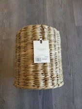 Hearth & Hand w/ Magnolia Seagrass Woven Wastebasket - New