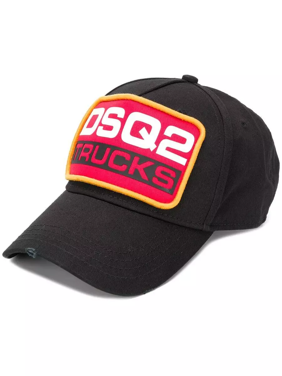 Red and hotsell black dsquared hat