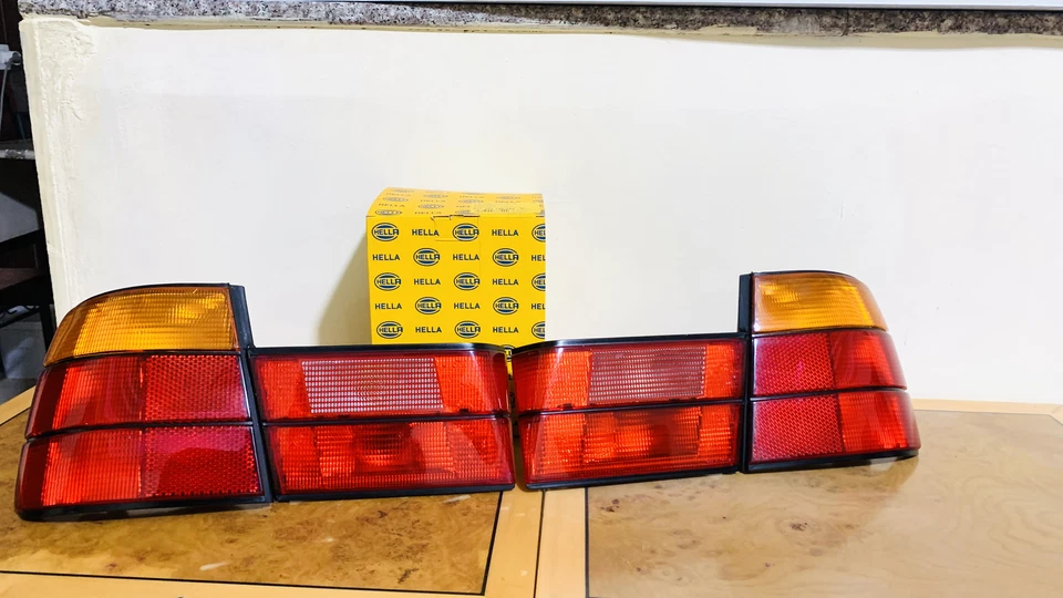 BMW E34 Serie Hella (L+R) Juego Luces Traseras Originales - TIPO HARTGE - (1989-1996) Foto 4 de 4