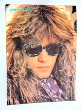 BON JOVI AND RICHIE SAMBORA / MAGAZINE FULL PAGE PINUP POSTER CLIPPING (6A)