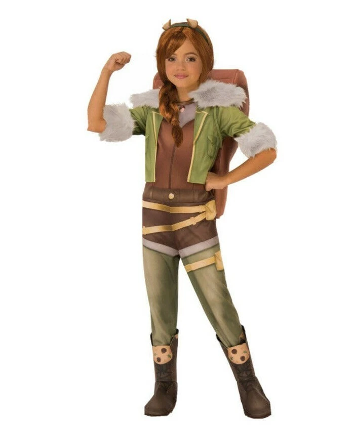 Disfraz de Ardilla Guerreros Secretos Marvel Rising para Niñas Talla M Foto 2 de 4